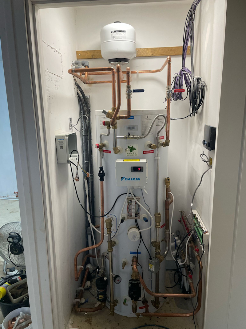 boiler installation