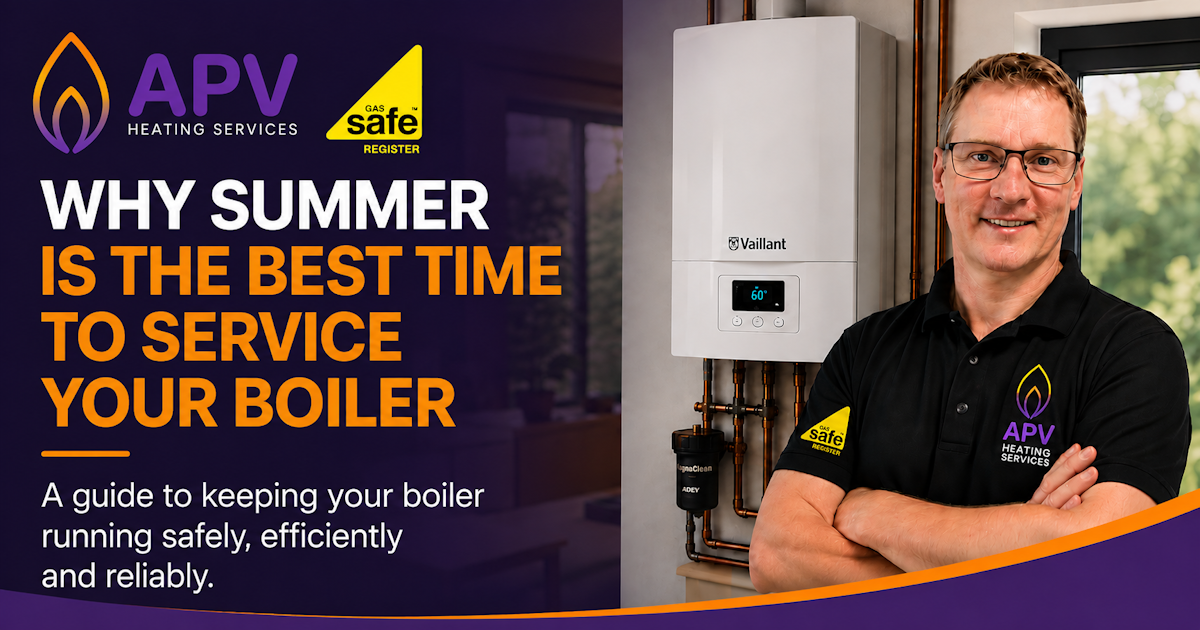 Why is summer the best time to service your boiler?