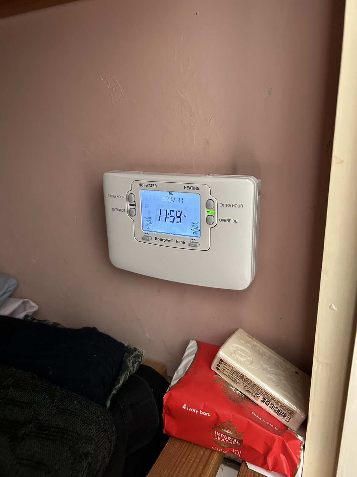 New Honeywell Home heating and hot water programmer installed in Pembury